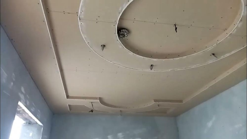 Gipsakardon patalok ishlari