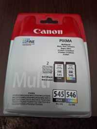 Set 2 cartuse Canon Pixma PG-545 Black si CL-546 Color