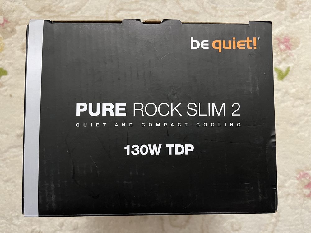 Кулер be quite Pure rock slim 2