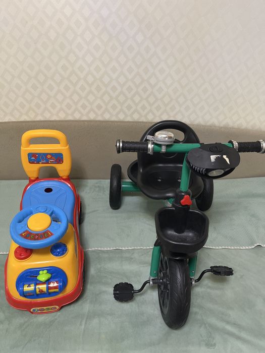 Продам велосипед и толокар