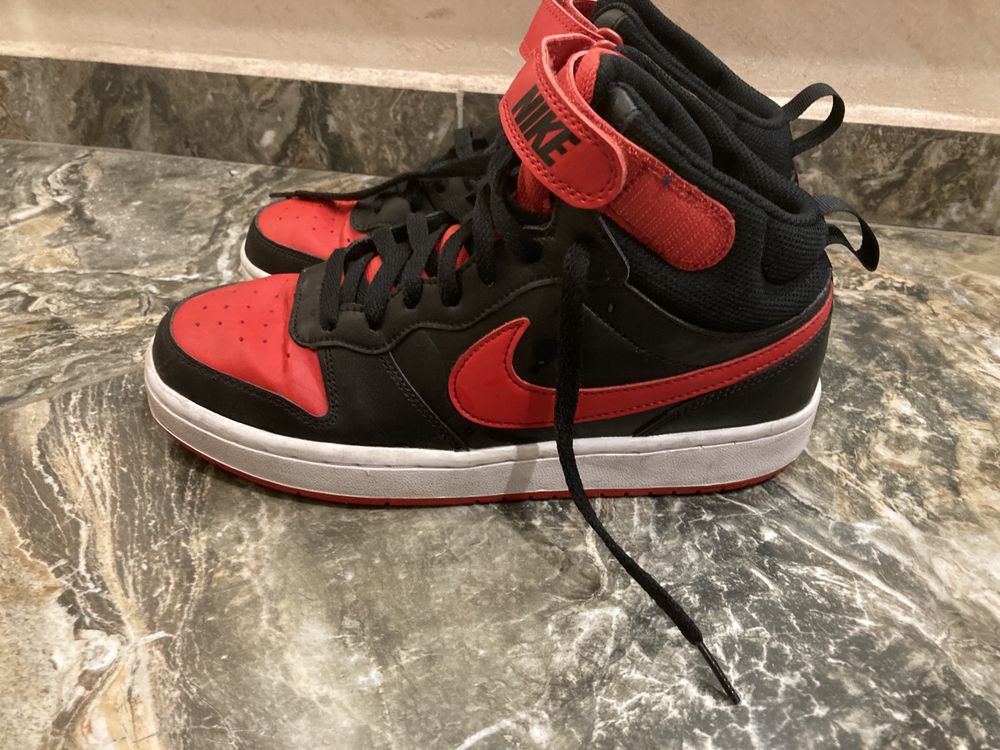 Nike кожени кецове