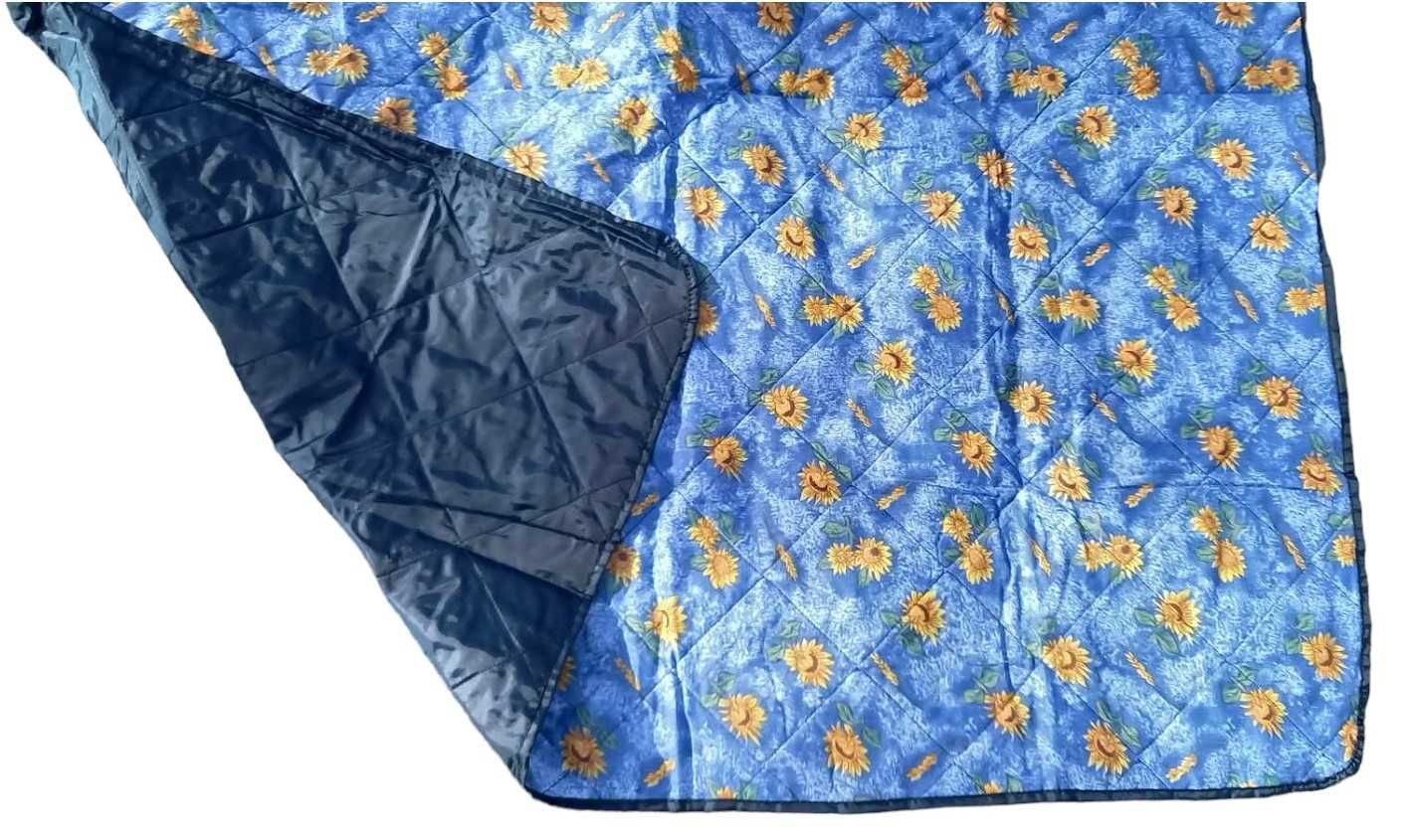 Patura de picnic model cu floarea soarelui 115x115 cm