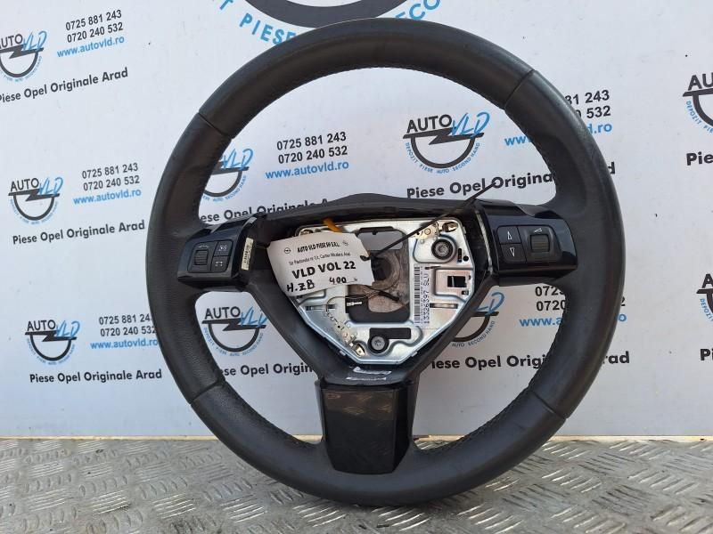 Volan piele cu comenzi black piano Opel Astra H facelift