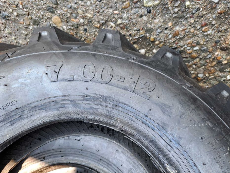 Anvelope MOTOCULTOR 7.00-12 marca GTK cu 6PR cauciucuri noi