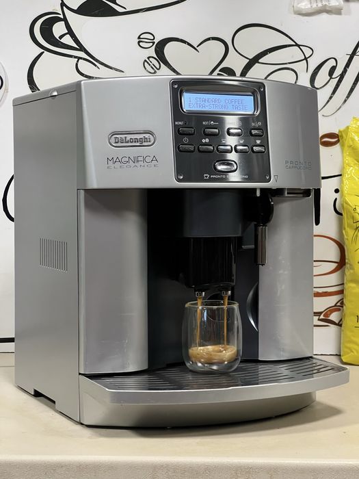 Кафемашина кафе автомат delonghı magnifica Elegance с гаранция