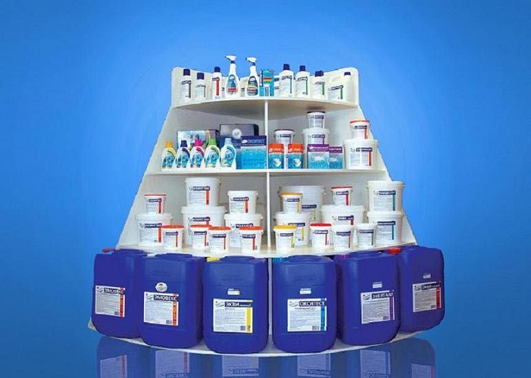 Химия для бассейна + обслуживание и строительство!!!