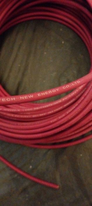 Соларен кабел 4мm2 - Червен - Черен