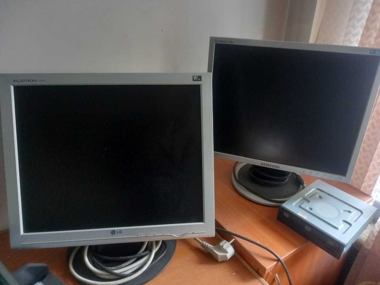 Продам мониторы, компьютеры и комплектующие
