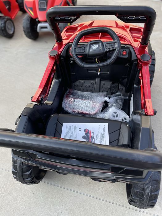 Masinuta electrica  copii Moni Fast UTV Painting Red,motoare 2x35W 12V