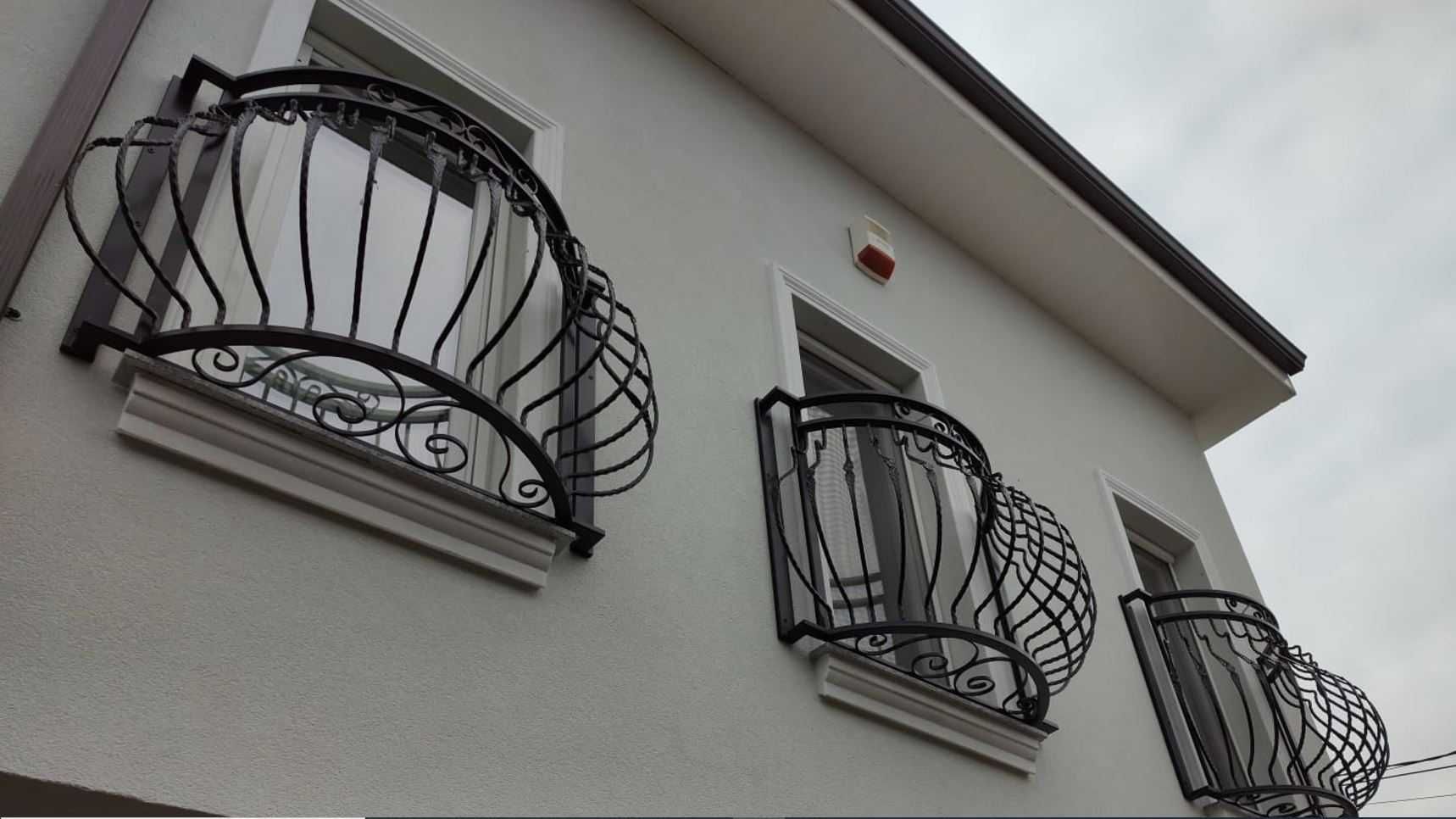 Balustrade Balcon Fier Forjat/Moderne/Finisaje Premium/Montaj Inclus