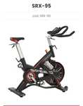 Bicicleta magnetica Toorx SRX-95, volanță 22 kg, 140 kg user,