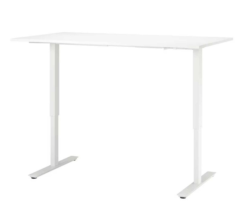 IKEA TROTTEN - Birou inaltime reglabila 160x80