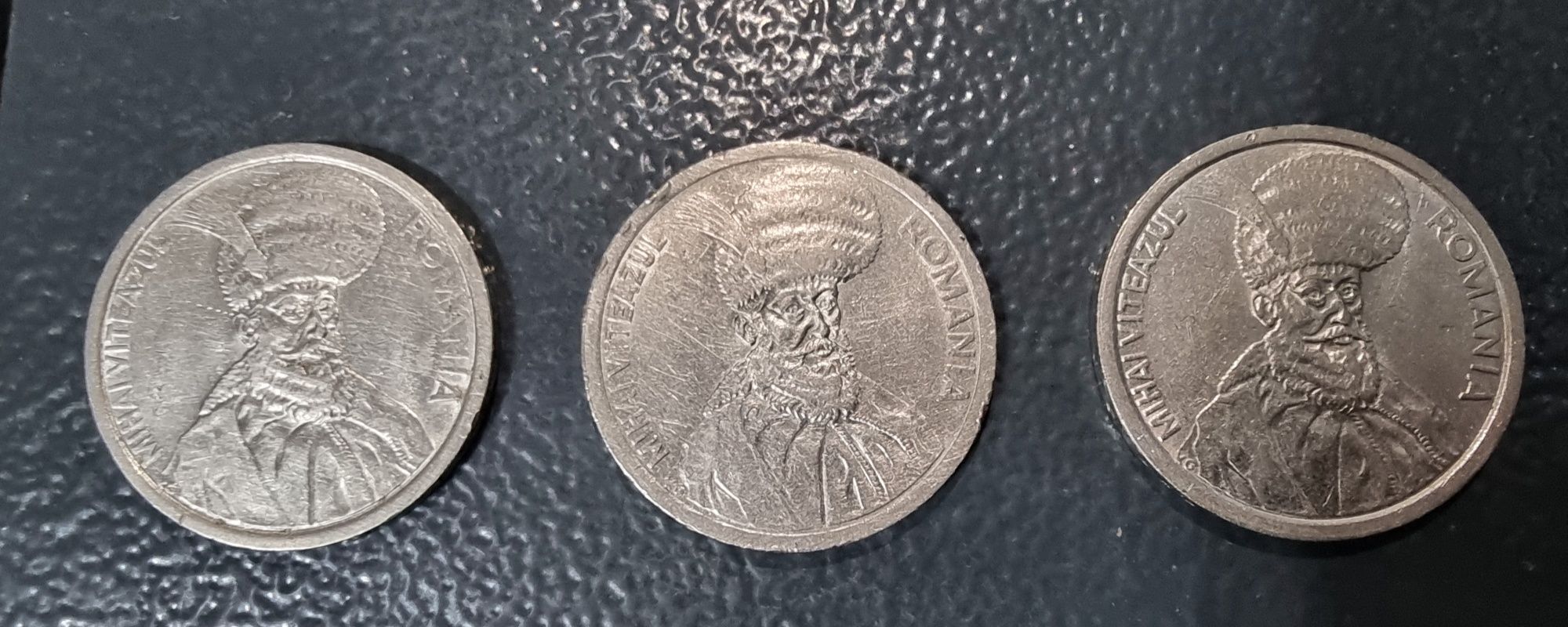 Monede 100 Lei cu Mihai Viteazul (1992,1993,19996)