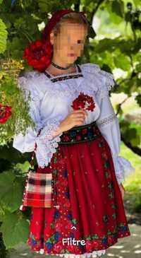 Costum Popular Tradițional deosebit de Maramureș pentru fetite