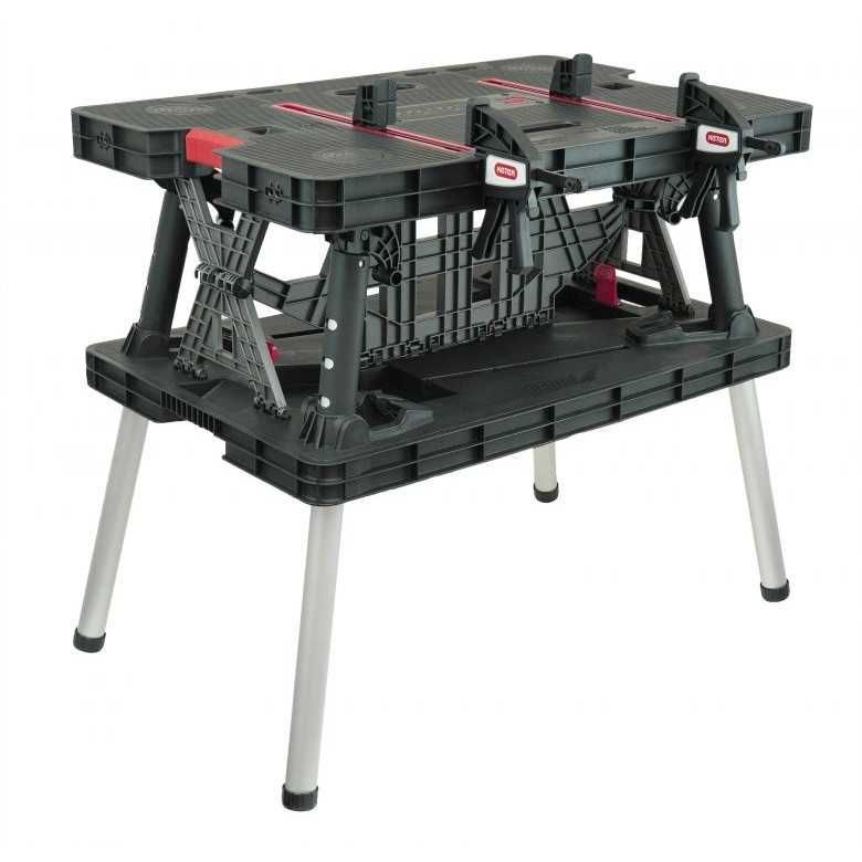 Сгъваема работна маса DEDRA N120, 910x550x755, 453kg