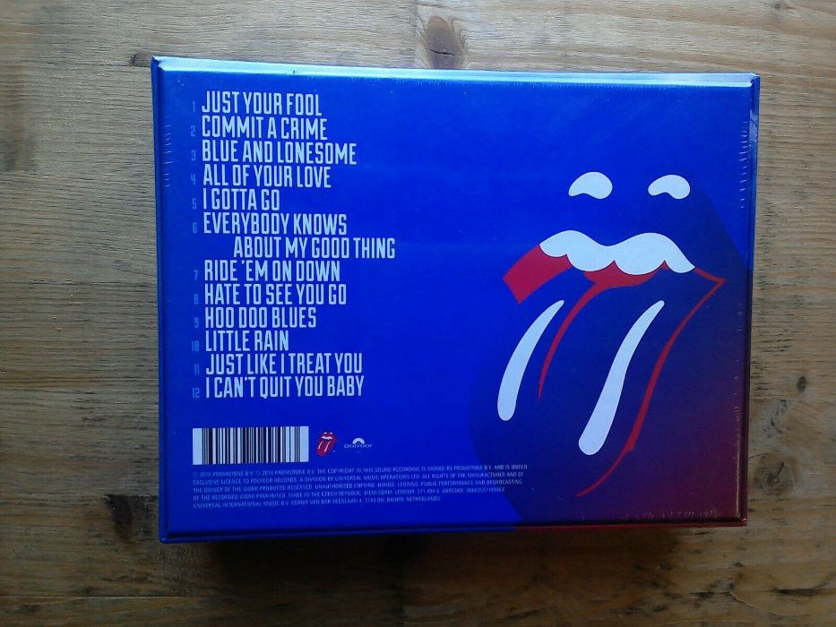 РОЛИНГ СТОУНС - Blue & Lonesome CD BOX Set Deluxe + 75 стр. албум