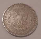 Silver Morgan Dollar / Moneda Un Dolar 1883