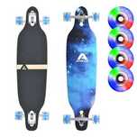 Лонгборд/ longboard "Blue Sky LED" Apollo 97х23,5см