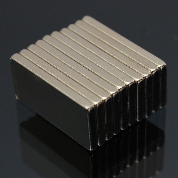 20mm x10mm x2mm МАГНИТ. неодимов N52, Neodymium magnet magnit