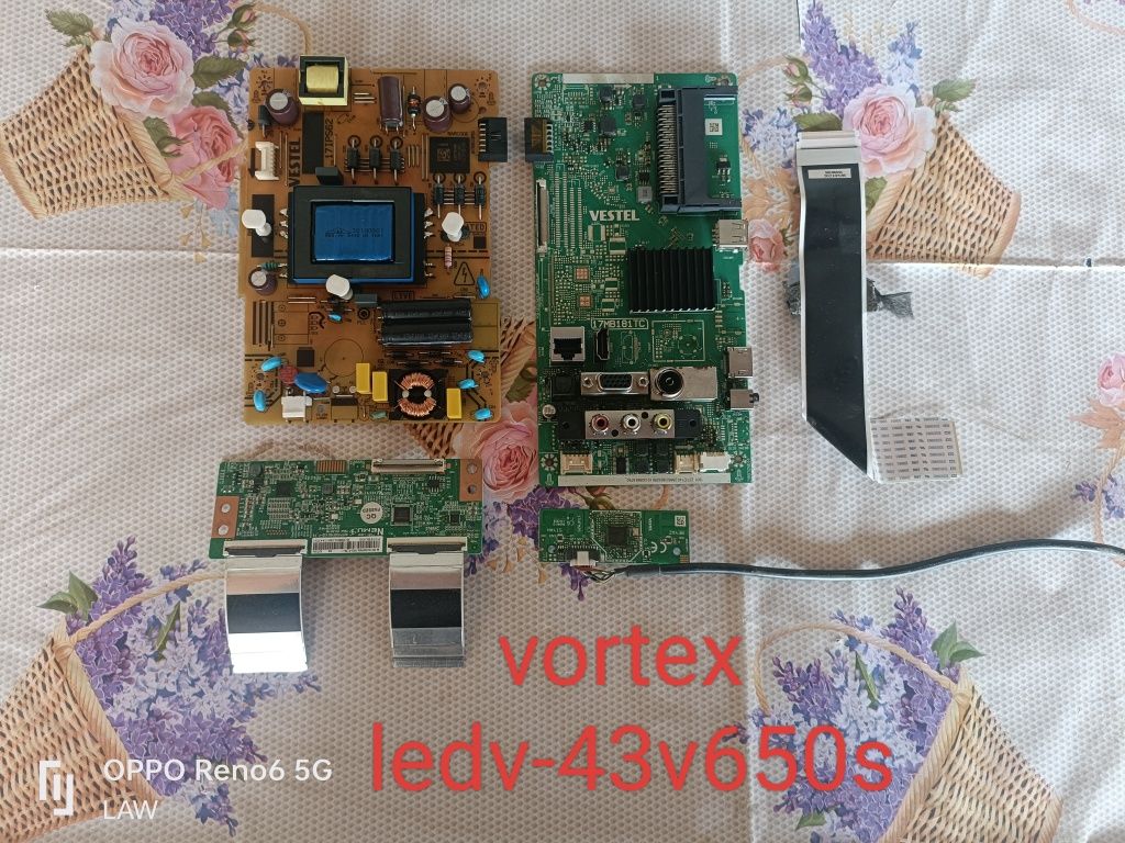 Placa piese sursa t-con Vortex 24-50"