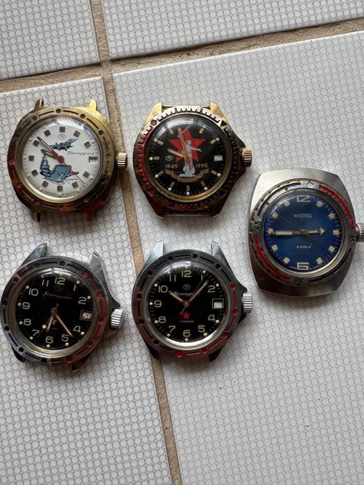 Ceas vostok amphibia komandirskie