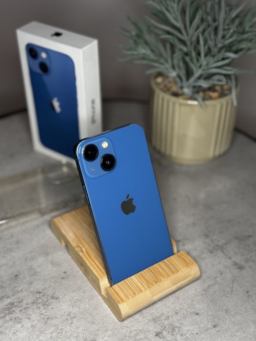 iPhone 13 Mini Blue 128 GB 90% full box +Husa / folie