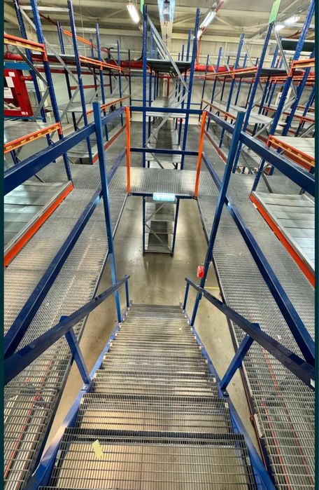 Rafturi metalice mezzanin