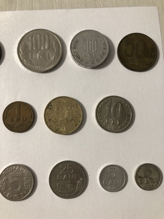 Monede si bancnote romanesti