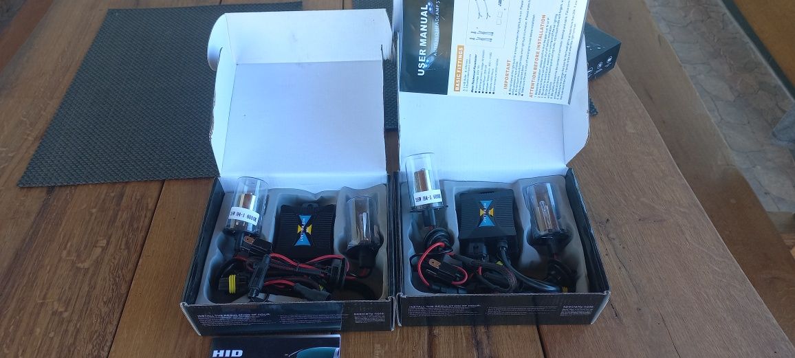Becuri auto led și kituri xenon h1,h4,h7 noi