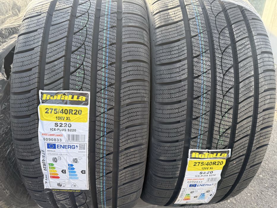 315/35 R20 + 275/40 R20 ROTALLA WINTER anvelope noi iarna BMW X5 X6