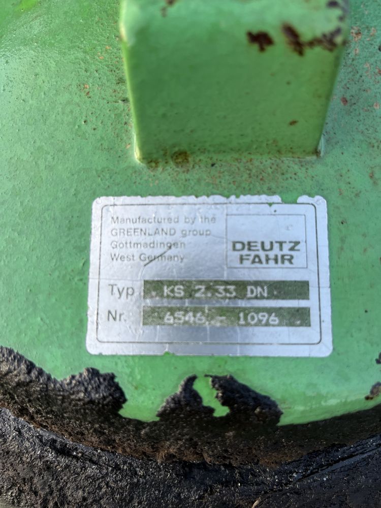 Grebla Deutz Fahr 3,3m KS 2,33