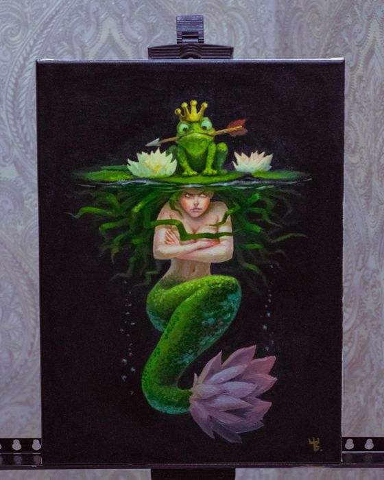 Авторская картина. Масло, холст, 40×30 см. 2024 г.