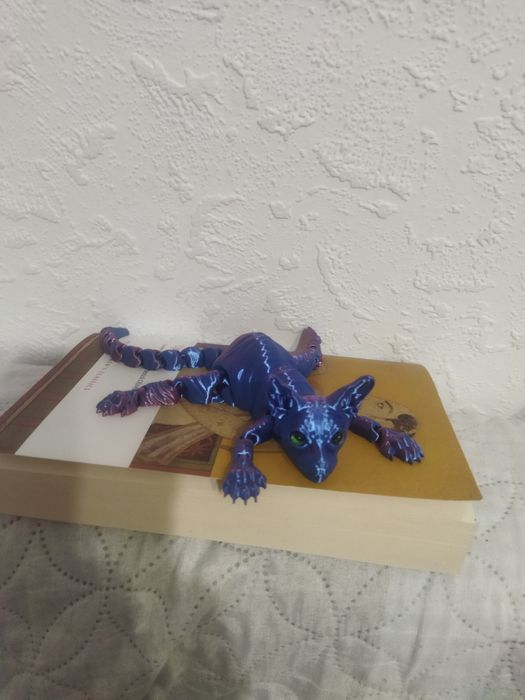 3D принтирана котка играчка