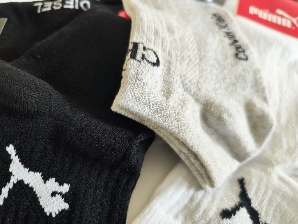 Маркови мъжки чорапи Puma, Calvin Klein, Diesel, Boss