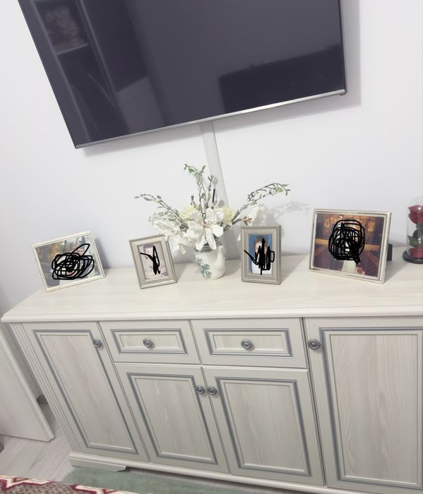 Comoda tv -living mdf infoliat