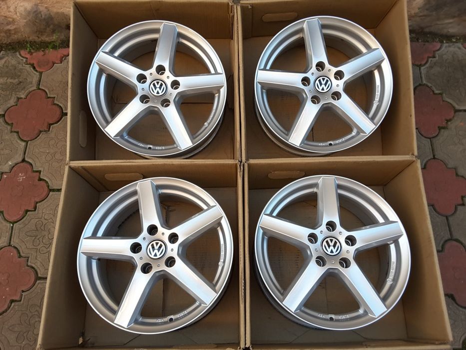 jante aliaj 16; 5x112;Vw Passat b5,b6,b7,b8, Caddy, Golf 5,6,7, jetta