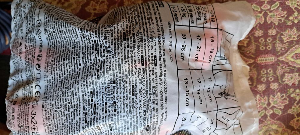 Детски комплект наколенки и подлакътници! употребяван 1 път