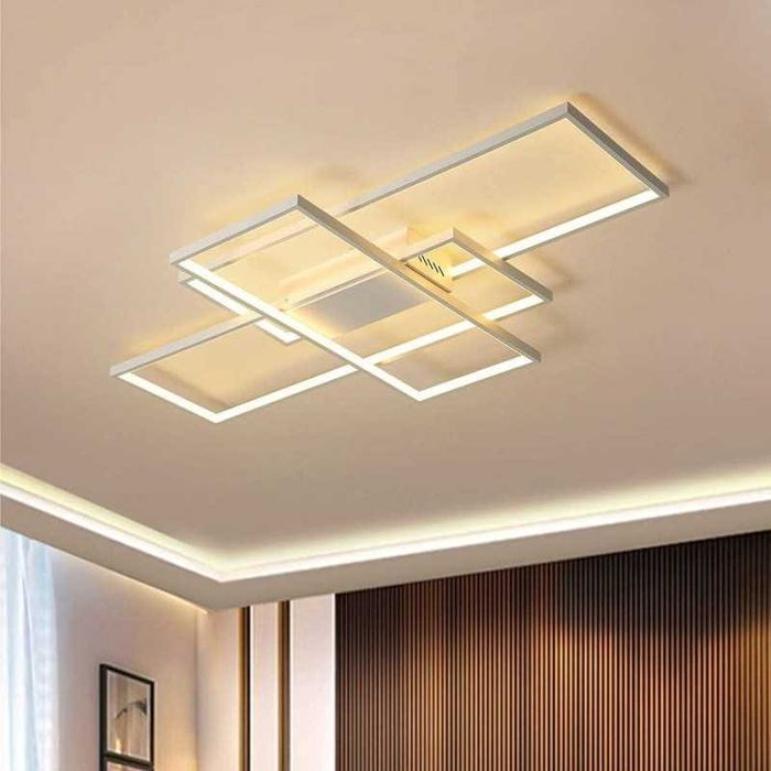 Дизайнерски LED плафон Triple