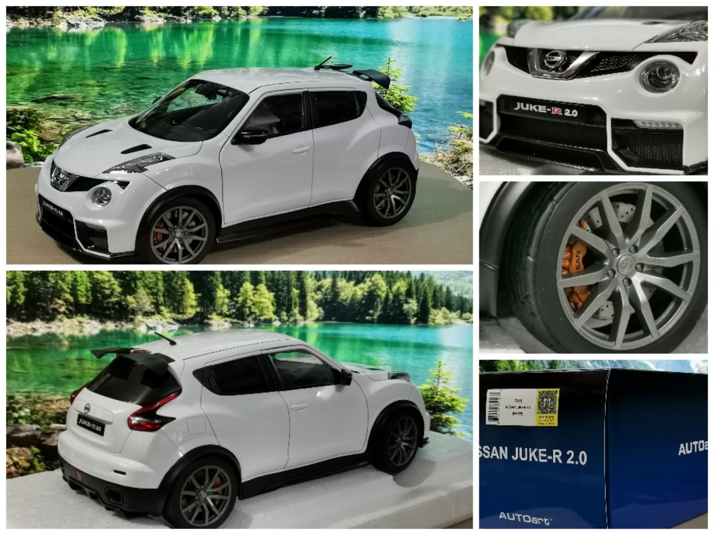От 135лв - 350лв модели 1:18 DAF/Mercedes Benz/Nissan Juke R
