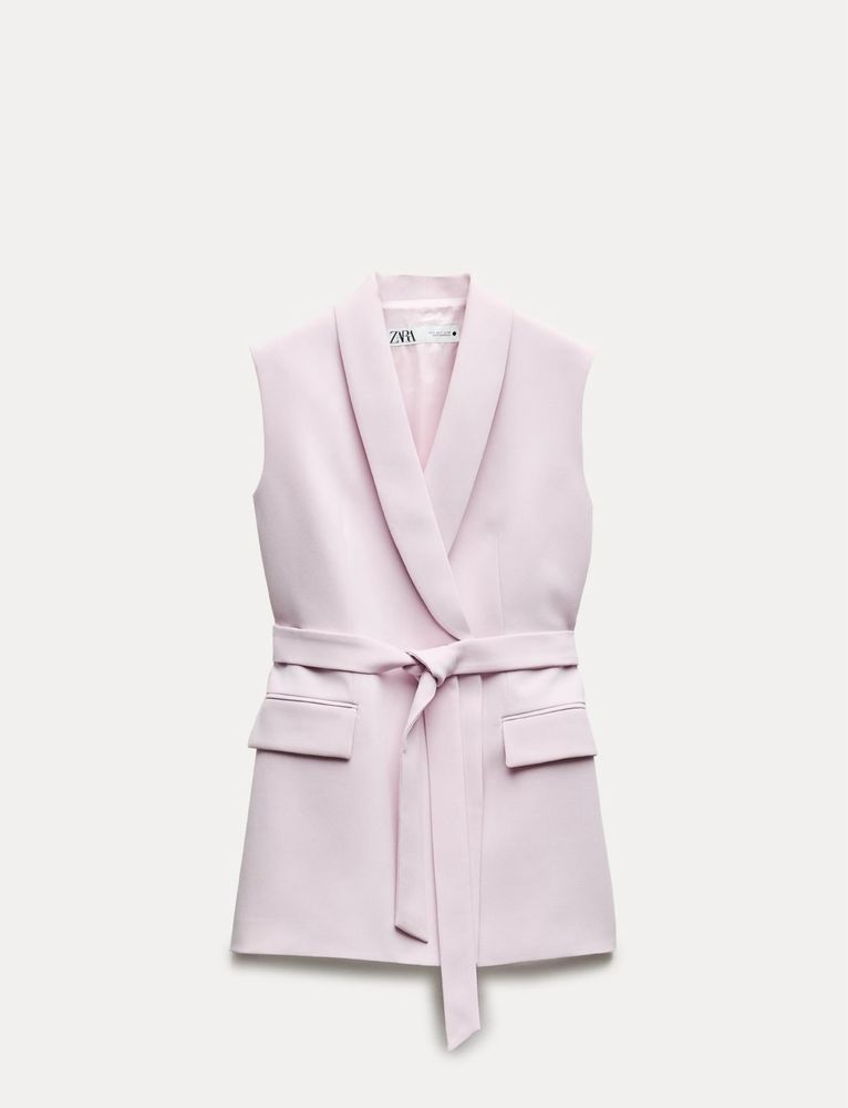 Елек с колан ZARA