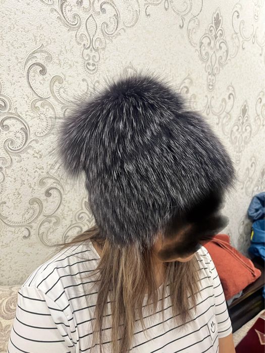 Продам шапку чернобурка