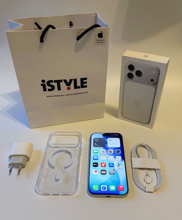 24м. Гаранция iPhone 17 Pro Max 256 Gb Silver