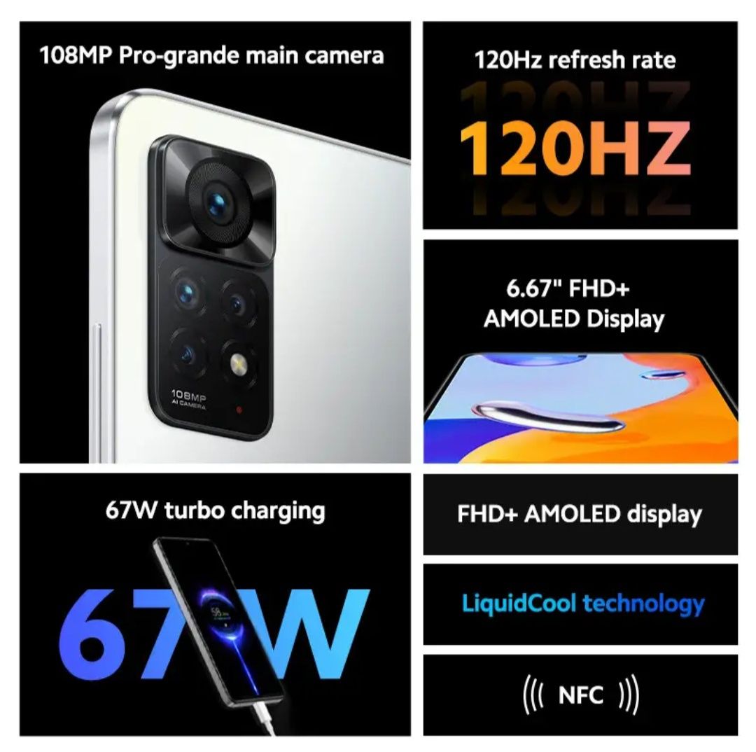 Xiaomi Redmi note 11 pro 4G-global