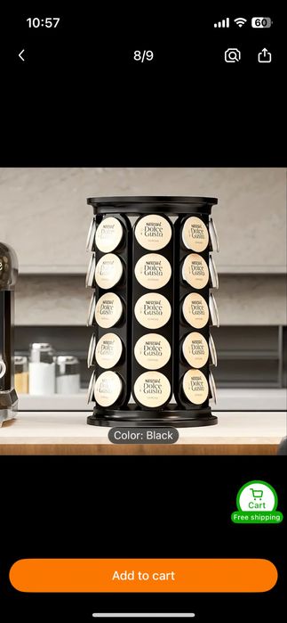 Поставка за  кафе капсули Dolce Gusto 40 бр