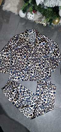 Pijamale satin animal print