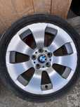 Jante BMW r17 5x120 cu cauciucuri de vară in stare bună