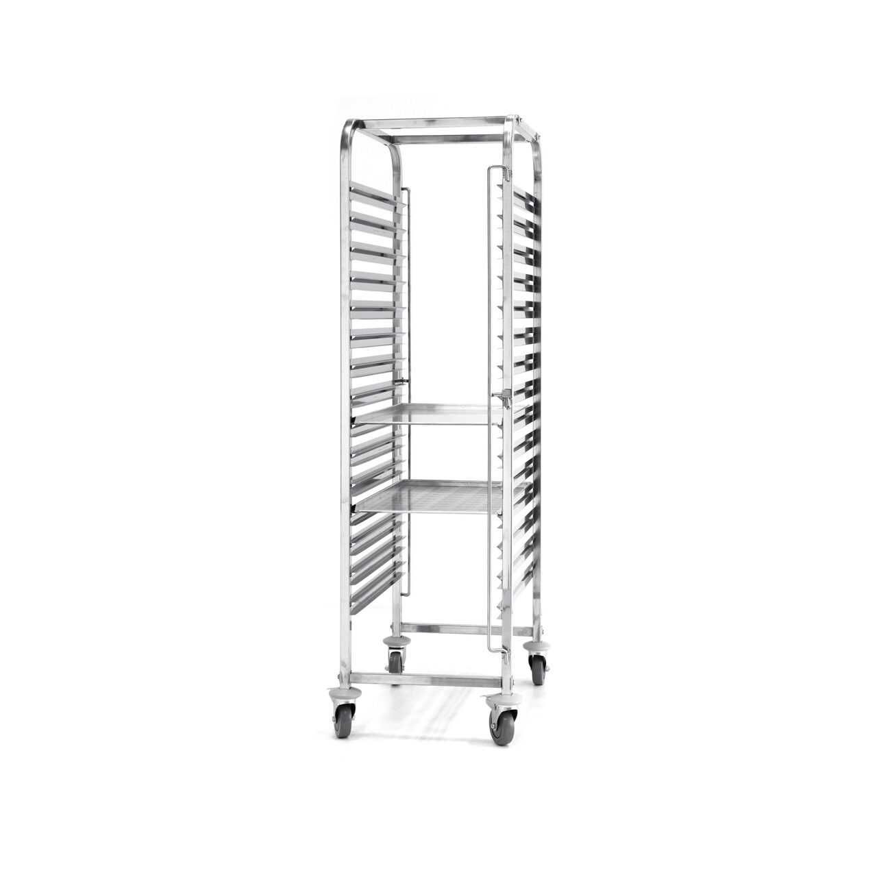 Carucior,rastel,raft,tavi, capacitate 16 tavi x GN 1/1, 60 x40 cm inox