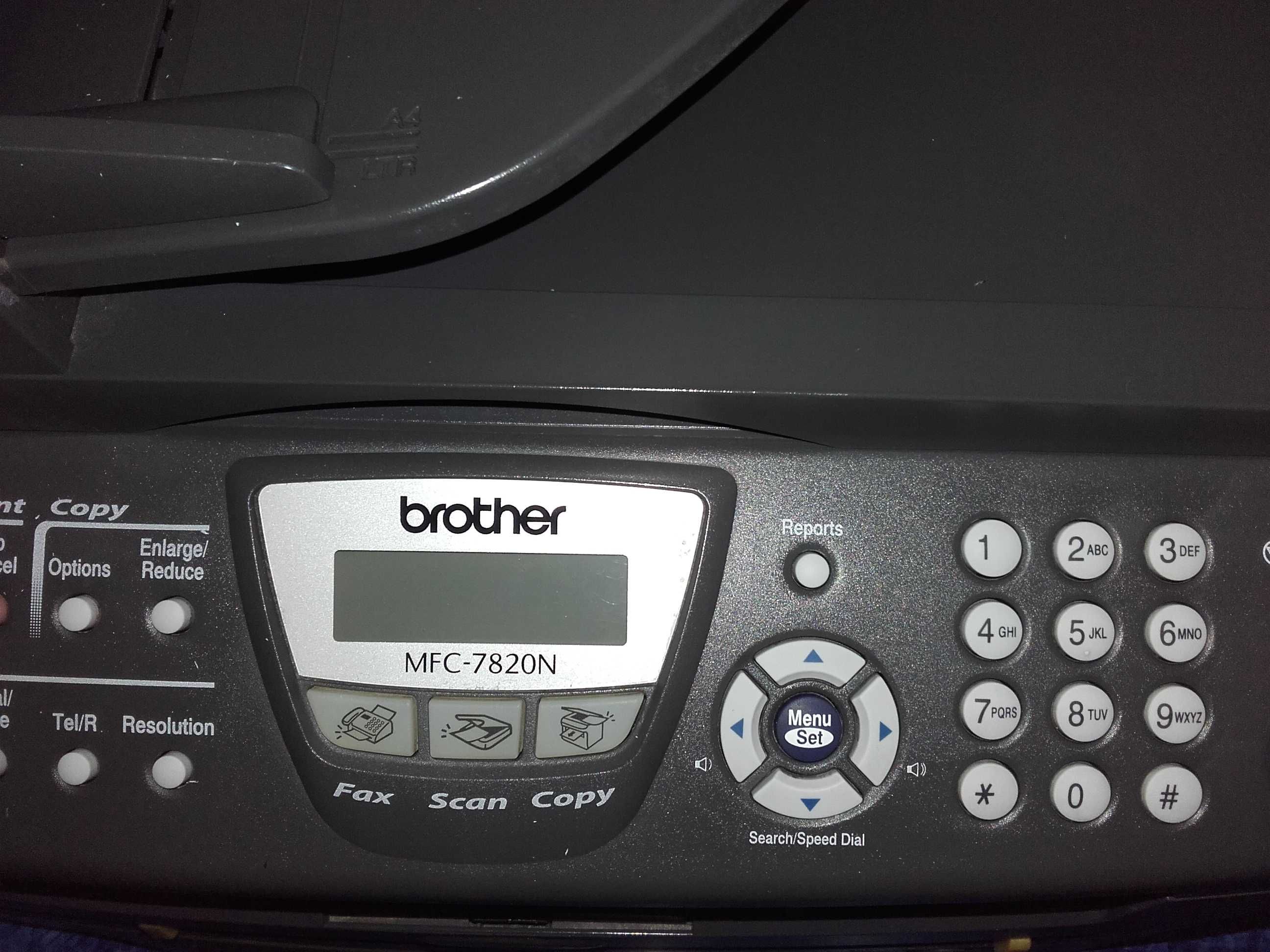 Отличен!!! Лазерен принтер, скенер и копир 3 в 1  Brother MFC 7820N
