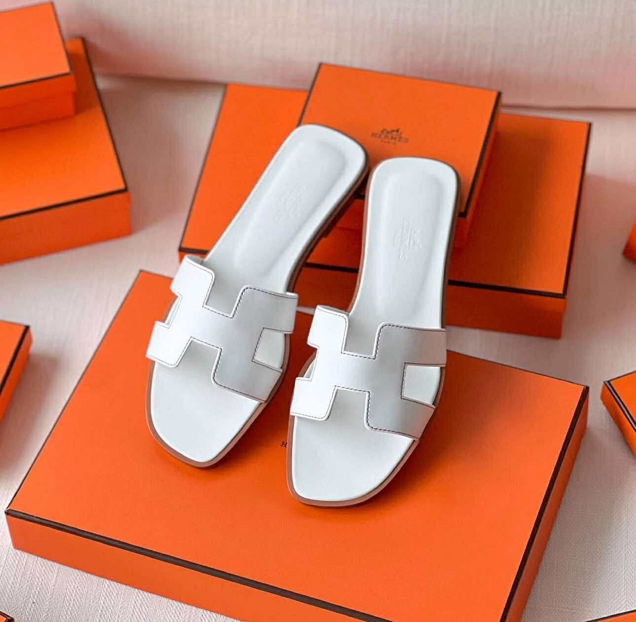 Hermès луксозни дамски чехли