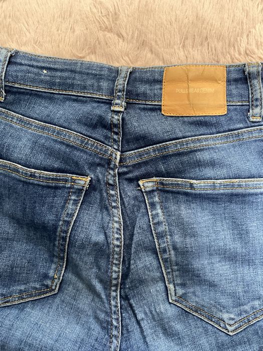 Blugi Pull&Bear cu talie inalta